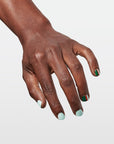 blue pastel nail polish