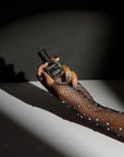 cruelty-free black glitter nail polish