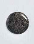 black glitter vegan nail polish