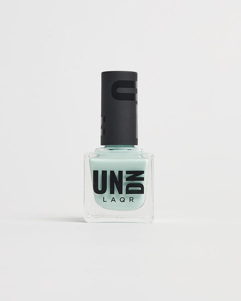 light blue nail polish