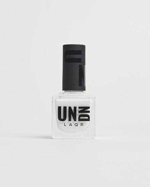 white nail polish