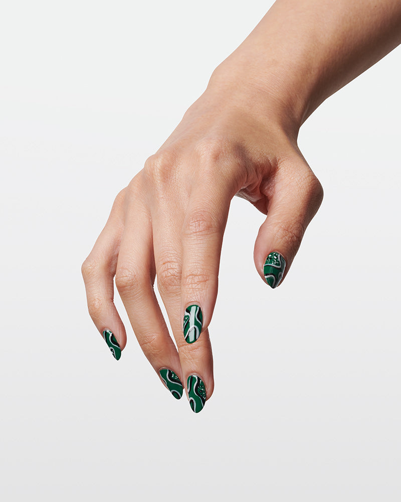 vegan green nail polish
