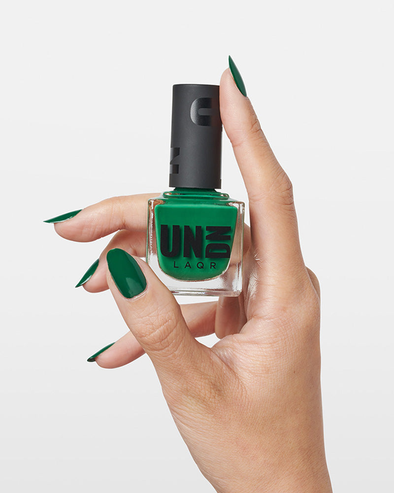green nail polish