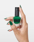 green nail polish