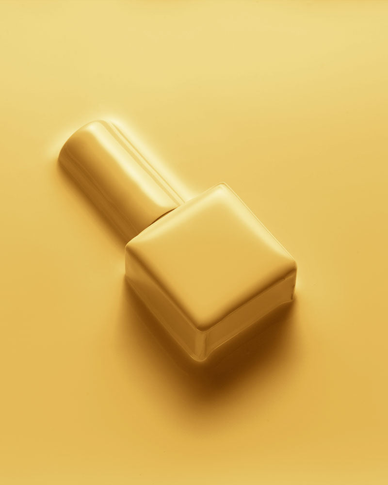 yellow nail polish