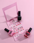 Love is A Gamble Nail Stickers