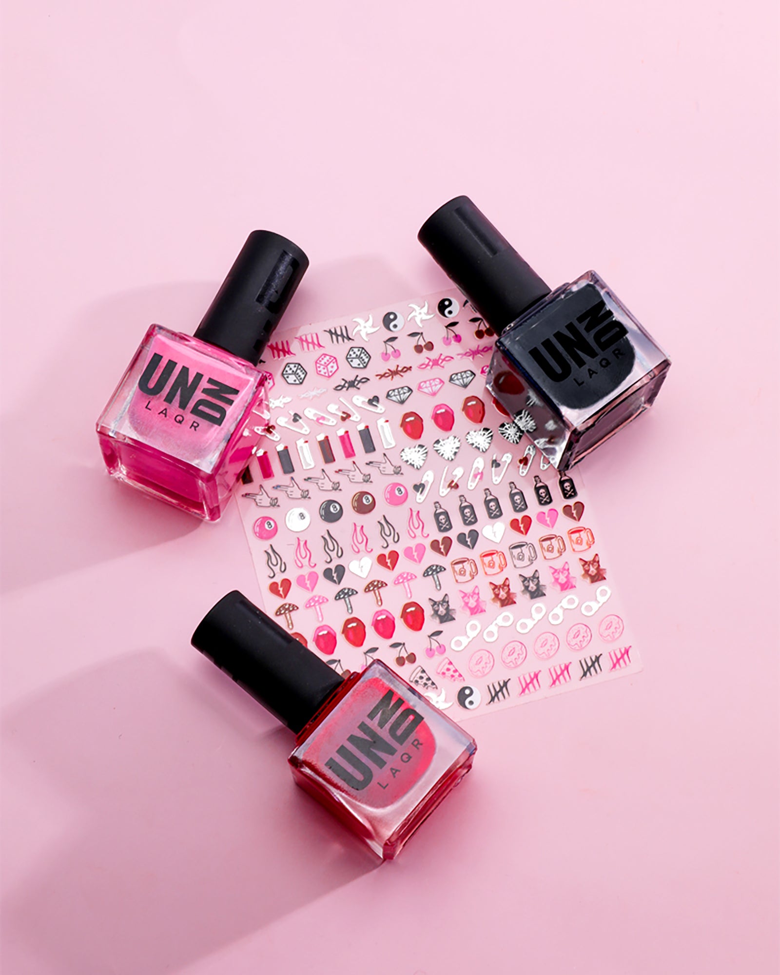Love is A Gamble Nail Stickers