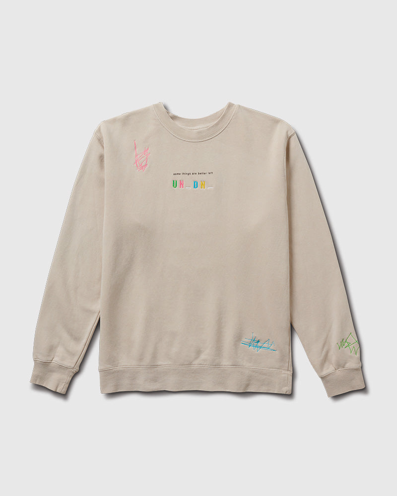 Scribble Crew Sweatshirt